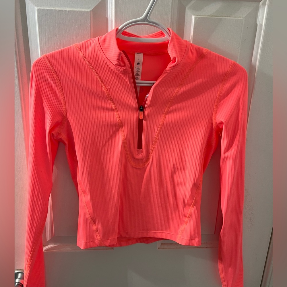 Lululemon Cropped Quarter Zip